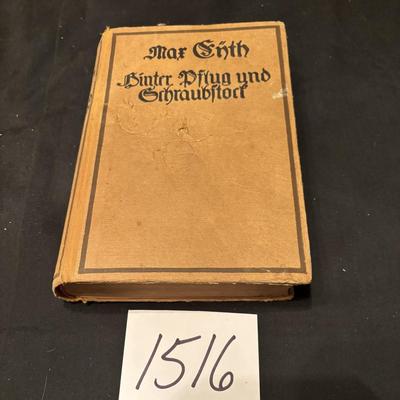 Vintage German Book