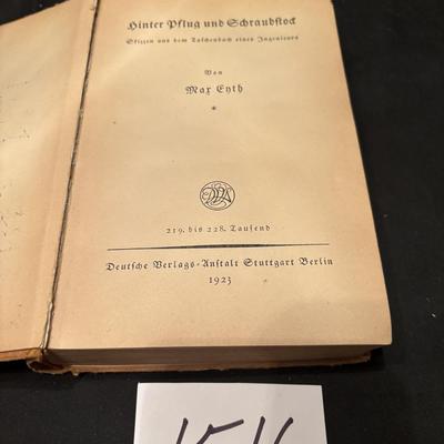 Vintage German Book