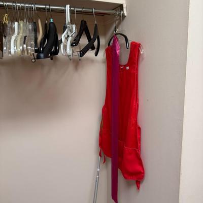 Laundry Room Supplies, including Singer Sewing Machine