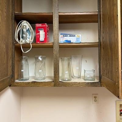 Laundry Room Supplies, including Singer Sewing Machine