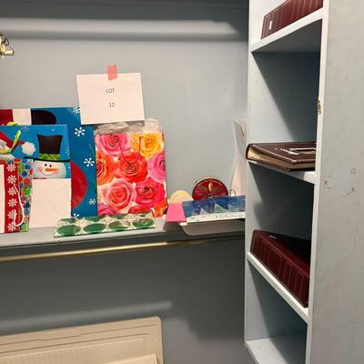 Decorative items, CD's, gift bags, photo albums