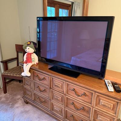 Plasma TV and Bedroom Set