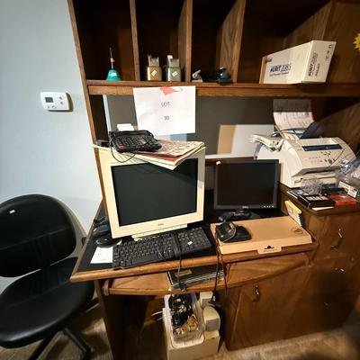 Computer Chair, Desk, Office Supplies, Computer Equipment