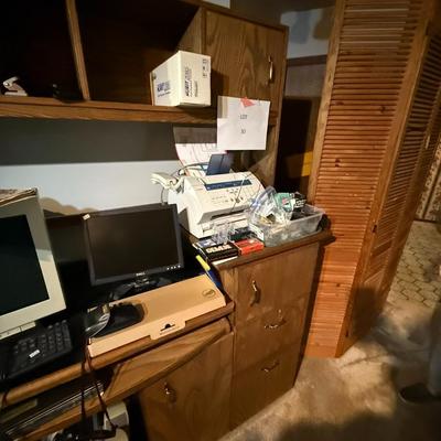 Computer Chair, Desk, Office Supplies, Computer Equipment