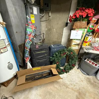 Luggage, Christmas Items, TV Mount