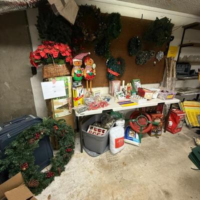 Luggage, Christmas Items, TV Mount