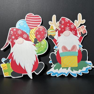 LOT 405: It's All About the Gnomes: Book, Christmas Yard Signs, Unieboek B.V. 1979 & More