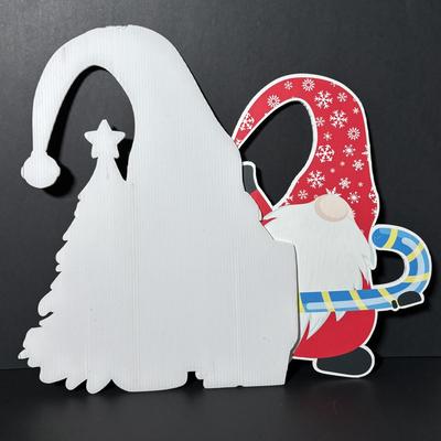LOT 405: It's All About the Gnomes: Book, Christmas Yard Signs, Unieboek B.V. 1979 & More