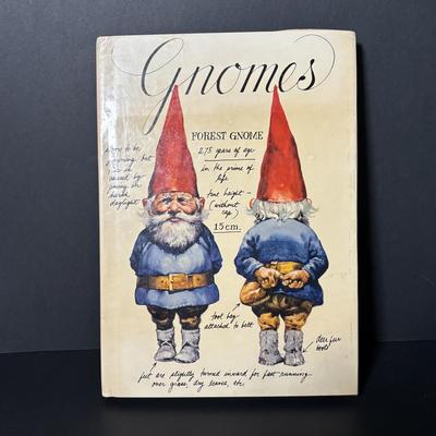 LOT 405: It's All About the Gnomes: Book, Christmas Yard Signs, Unieboek B.V. 1979 & More