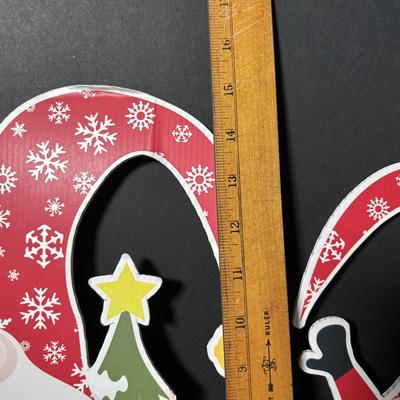 LOT 405: It's All About the Gnomes: Book, Christmas Yard Signs, Unieboek B.V. 1979 & More
