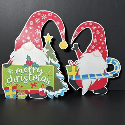 LOT 405: It's All About the Gnomes: Book, Christmas Yard Signs, Unieboek B.V. 1979 & More