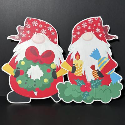 LOT 405: It's All About the Gnomes: Book, Christmas Yard Signs, Unieboek B.V. 1979 & More