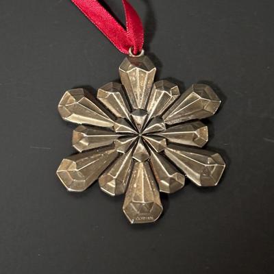 LOT 407: Gorham Snowflake Ornament