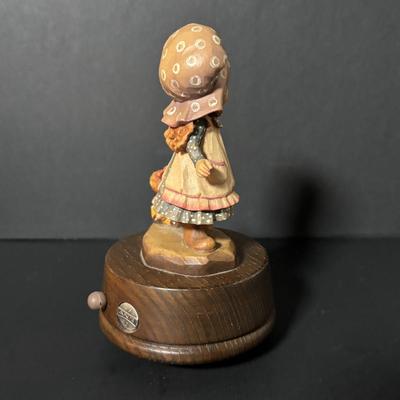 LOT 409: Collectible Souvenir Spoons, Anri Music Box, Figurines'