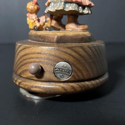 LOT 409: Collectible Souvenir Spoons, Anri Music Box, Figurines'
