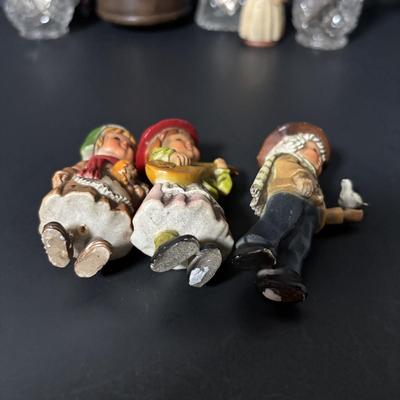 LOT 409: Collectible Souvenir Spoons, Anri Music Box, Figurines'