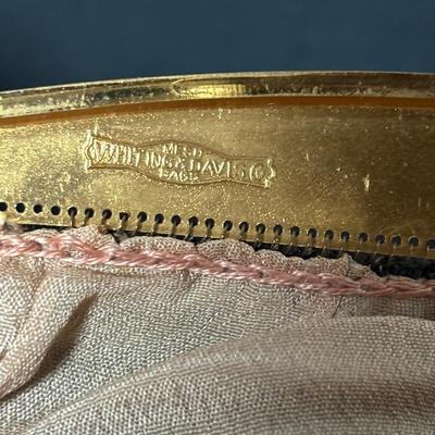 LOT 413: Art Deco Whiting & Davis Mesh Handbag & Beaded Handbag