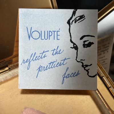 LOT Vintage Volupte & Wadsworth Compacts - Both Made in the USA