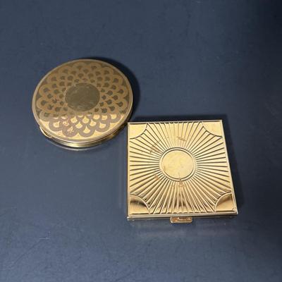 LOT Vintage Volupte & Wadsworth Compacts - Both Made in the USA