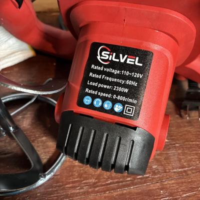 LOT 278-428: Silvel Cement Mixer & SeeSii Cordless Mini Chainsaw