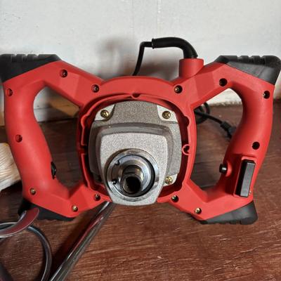 LOT 278-428: Silvel Cement Mixer & SeeSii Cordless Mini Chainsaw