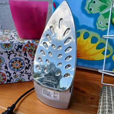 Colorful Sewing & Ironing Lot – Butterfly Board, Iron, Cutting Mat & More
