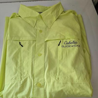 Lot of 2 Cabela’s Guide wear Fishing Shirts – Size XLT NEW WITH TAGS!
