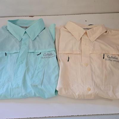 Lot of 2 Cabela’s Guide wear Outdoor Shirts – Size XLT - NEW EITH TAGS!
