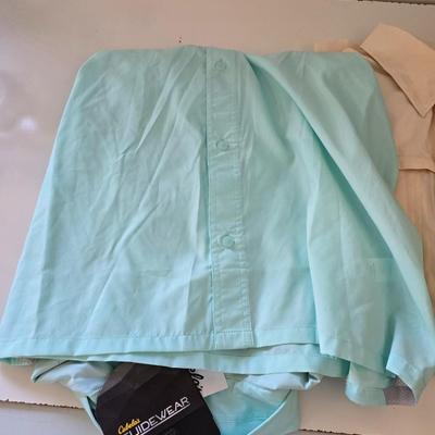 Lot of 2 Cabela’s Guide wear Outdoor Shirts – Size XLT - NEW EITH TAGS!