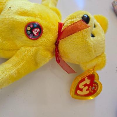 Lot of 6 TY Beanie Babies – Bears with Tags (Retired)