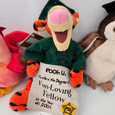 Lot of 7 Stuffed Animals – TY Beanie Baby & Character Plushes