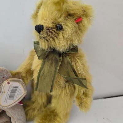 Lot of 7 Collectible Teddy Bears – TY Beanies