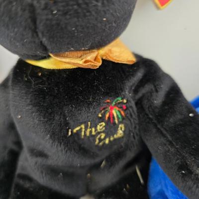 Lot of 6 Collectible Plush – TY Beanies, TY Mohair like-Style, and Patriotic Bear