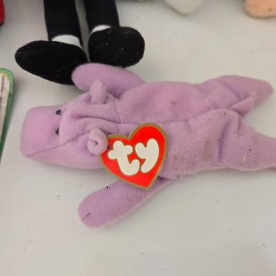 Lot of 10 Character Plush Toys – TY, Snoopy, Furby, Dilbert & More!