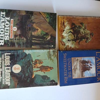 Lot of 25+ Western & Suspense Paperbacks – Louis L’Amour, J.A. Jance, and More