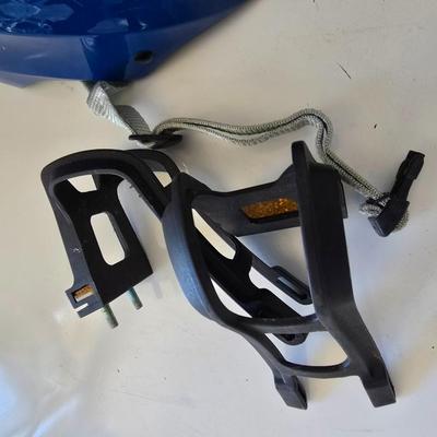 Bicycle Accessory Lot – Helmet, Lock, Pump, Lock & More