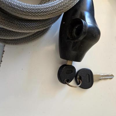 Bicycle Accessory Lot – Helmet, Lock, Pump, Lock & More
