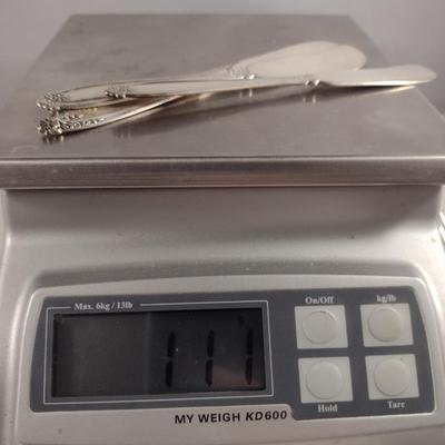 International Sterling Silver Flatware- Possibly Prelude Pattern- Approx Total Weight 648 Grams