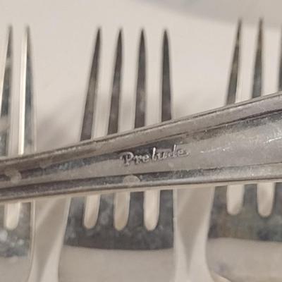 International Sterling Silver Flatware- Possibly Prelude Pattern- Approx Total Weight 648 Grams