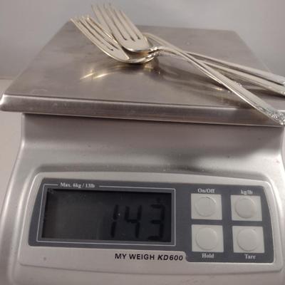 International Sterling Silver Flatware- Possibly Prelude Pattern- Approx Total Weight 648 Grams