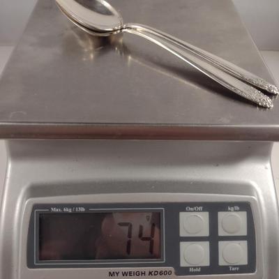 International Sterling Silver Flatware- Possibly Prelude Pattern- Approx Total Weight 648 Grams