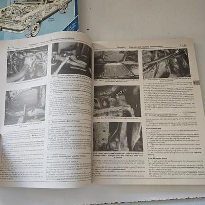 Lot of 5 Vintage Auto Repair Manuals – Chilton’s & Haynes (1970s–1990s)
