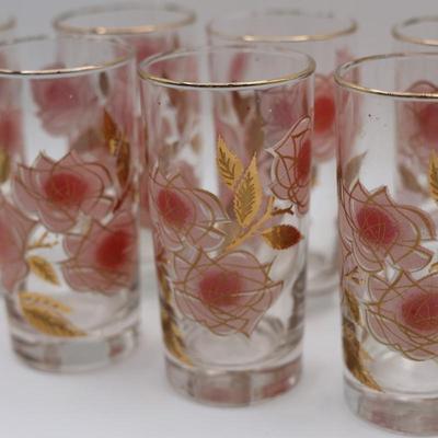 Libbey Rose Drinking Glasses