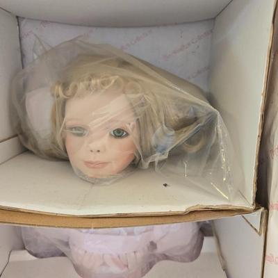 Hamilton Collection Porcelain Doll – NIB with COA (Publishers Clearing House)