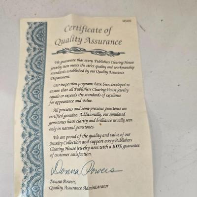 Hamilton Collection Porcelain Doll – NIB with COA (Publishers Clearing House)