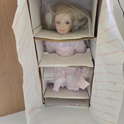 Hamilton Collection Porcelain Doll – NIB with COA (Publishers Clearing House)