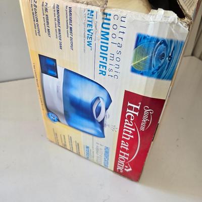 Sunbeam Health at Home Ultrasonic Cool Mist Humidifier – lightly used- or new - complete with box