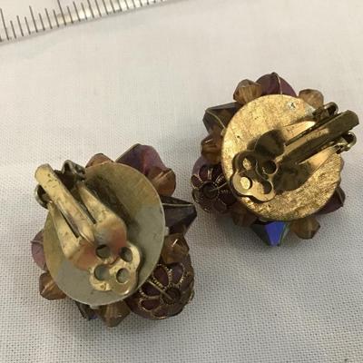 Vintage Clip on Earrings