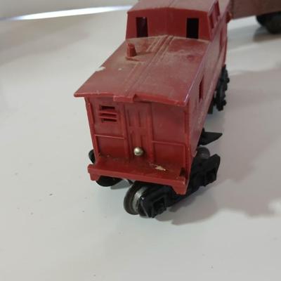 Vintage Allstate / Marx O-Gauge Train Set – Locomotive 666, Track, Transformer & Accessories