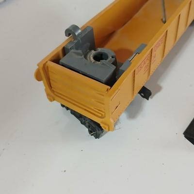 Vintage Allstate / Marx O-Gauge Train Set – Locomotive 666, Track, Transformer & Accessories